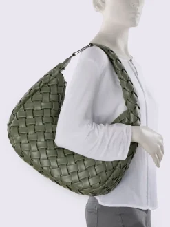 Sac motif tressé décoratif