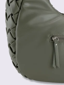 Sac motif tressé décoratif
