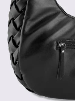 Sac motif tressé décoratif