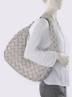 Sac motif tressé décoratif