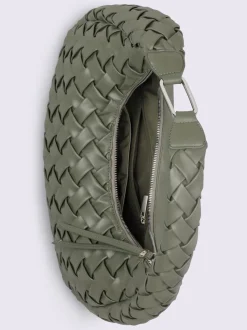 Sac motif tressé décoratif