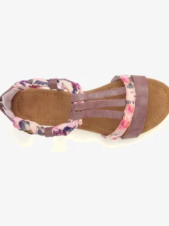 Sandales avec superbes éléments décoratifs au style ethnique