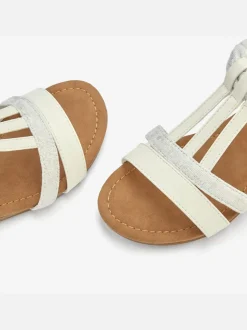 Sandales avec superbes éléments décoratifs au style ethnique