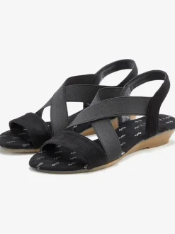 Sandales brides élastiques pour un confort optimal