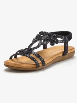 Sandales brides élastiques pour un confort optimal