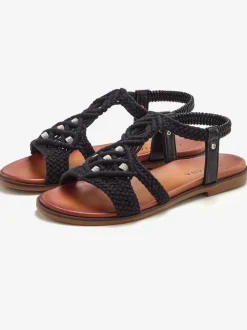 Sandales chaussures en textile, chaussures en tissu : textile doux et souple