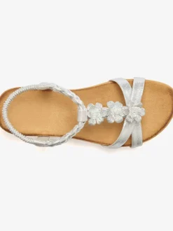 Sandales empiècement extensible et brides élastiques pour un confort optimal