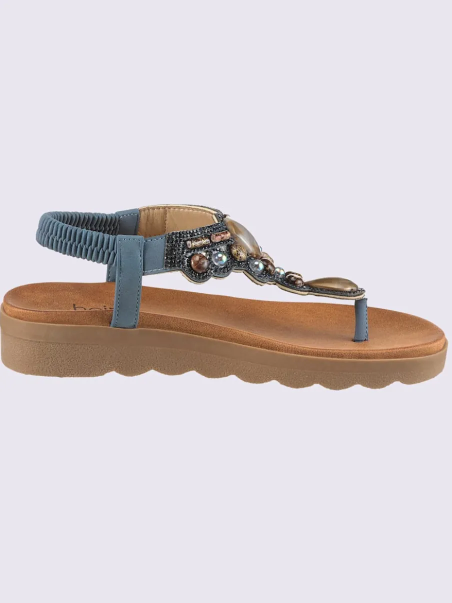 Sandales matière synthétique