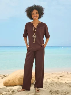 Sandales matière textile agréable à porter