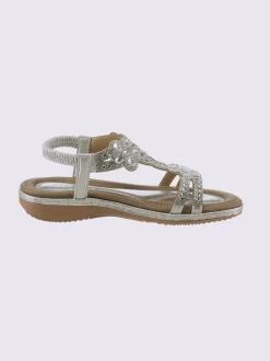 Sandales matière textile agréable à porter