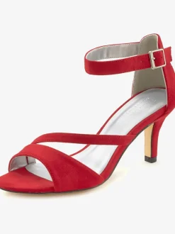 Sandales style féminin élégant, inspiré du talon kitten heel