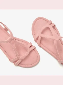 Sandales synthétique velours doux et souple