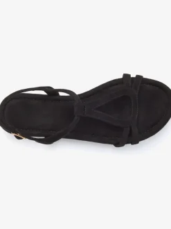 Sandales synthétique velours doux et souple