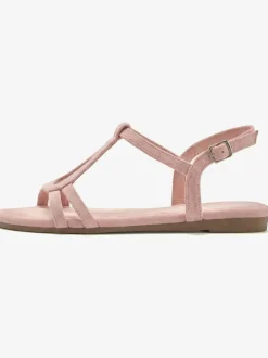 Sandales synthétique velours doux et souple