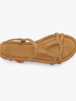 Sandales synthétique velours doux et souple