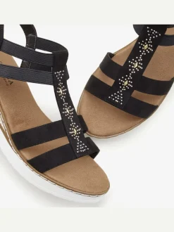 Sandales talon confortable