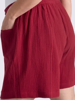 Short ceinture élastique confortable