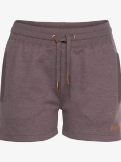 Short décontracté en interlock avec ceinture élastique et cordon