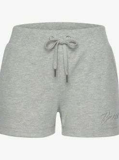 Short décontracté en matière douce avec ceinture élastique et poches