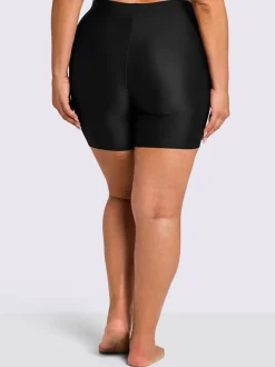 Short de bain empiècement maille