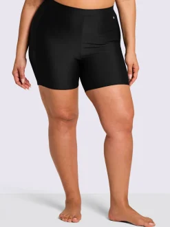 Short de bain empiècement maille
