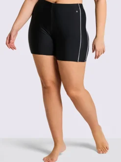 Short de bain passepoils contrastés tendance
