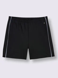 Short de bain passepoils contrastés tendance