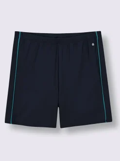 Short de bain passepoils contrastés tendance