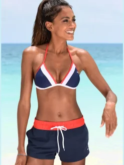 Short de bain sportif avec microfibre douce et poches latérales