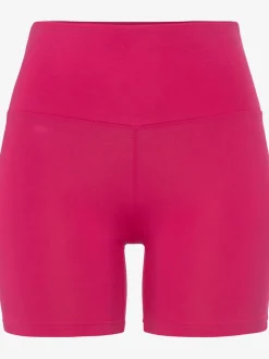 Short de course sportif en coton doux avec logo imprimé à la ceinture
