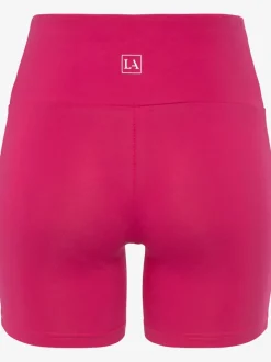 Short de course sportif en coton doux avec logo imprimé à la ceinture