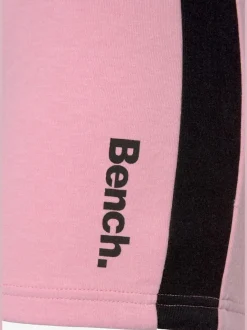 Short de détente sportif avec rayures latérales et ceinture à coulisse