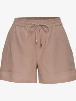 Short de plage avec ceinture élastique et poches latérales