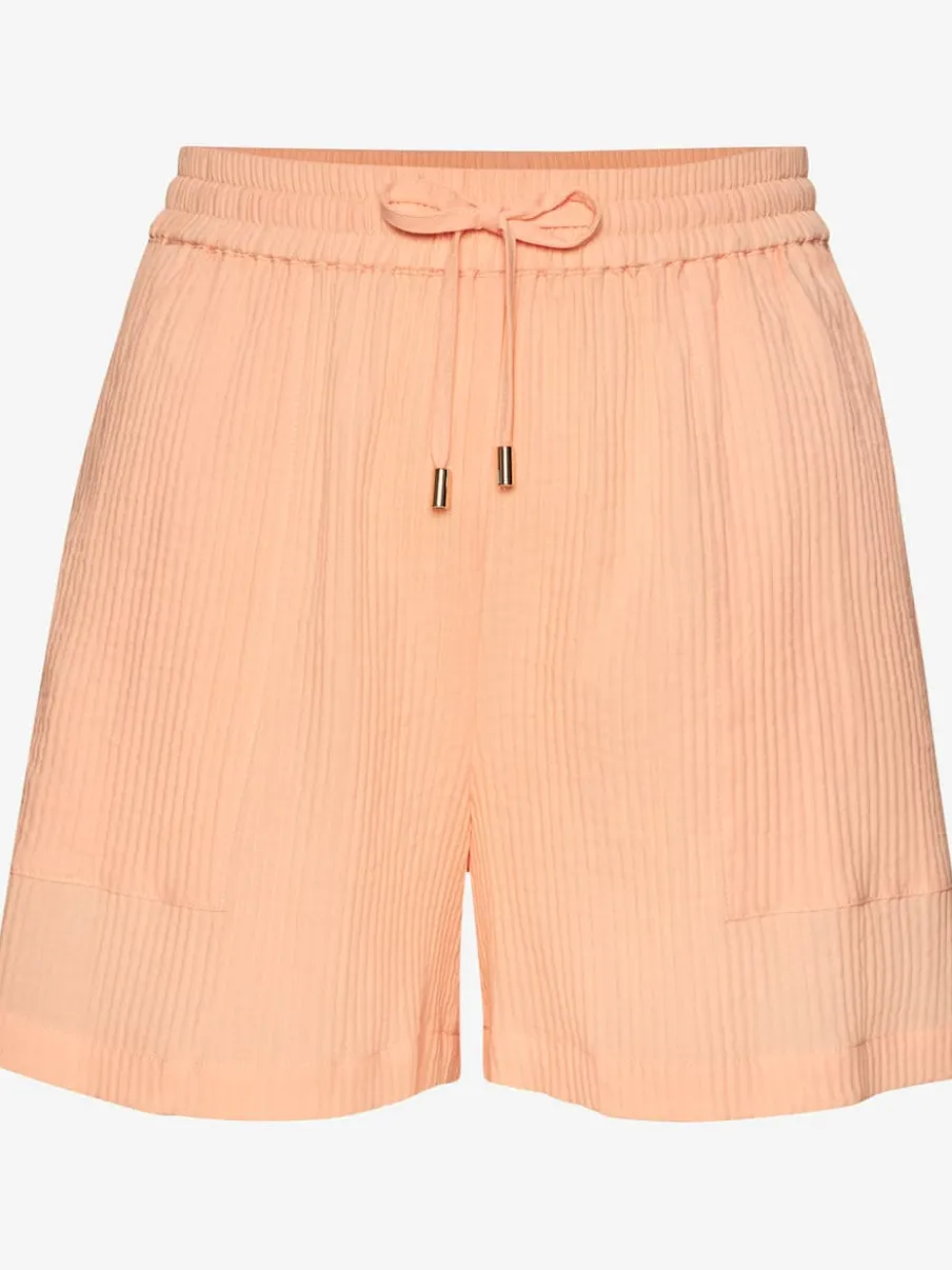 Short de plage avec ceinture élastique et poches latérales
