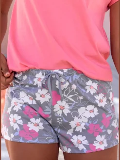 Short de pyjama avec joli imprimé