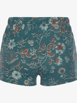 Short de pyjama fantaisie avec imprimé floral