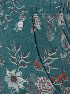 Short de pyjama fantaisie avec imprimé floral
