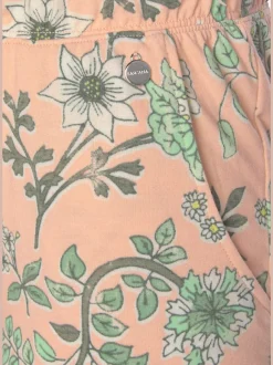 Short de pyjama fantaisie avec imprimé floral