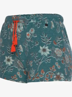 Short de pyjama fantaisie avec imprimé floral