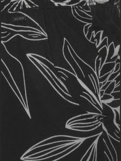 Short de pyjama short large à imprimé floral