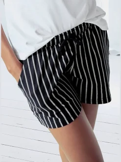Short de pyjama short à motifs