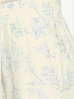 Short de pyjama short tissé ample