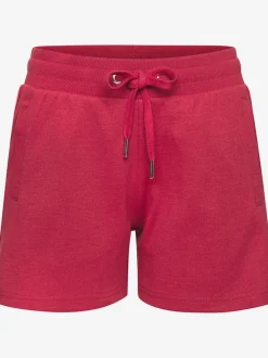 Short doux et confortable avec ceinture élastique et poches pratiques