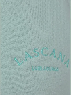 Short en coton molletonné avec poches latérales et ceinture élastique