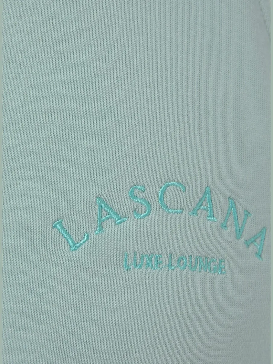 Short en coton molletonné avec poches latérales et ceinture élastique