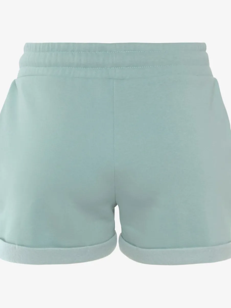 Short en coton molletonné avec poches latérales et ceinture élastique