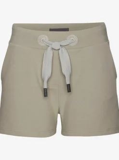 Short en matière sweat avec ceinture coulissante et poches pratiques