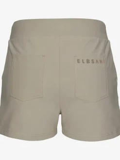 Short en matière sweat avec ceinture coulissante et poches pratiques