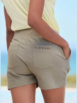 Short en matière sweat avec ceinture coulissante et poches pratiques