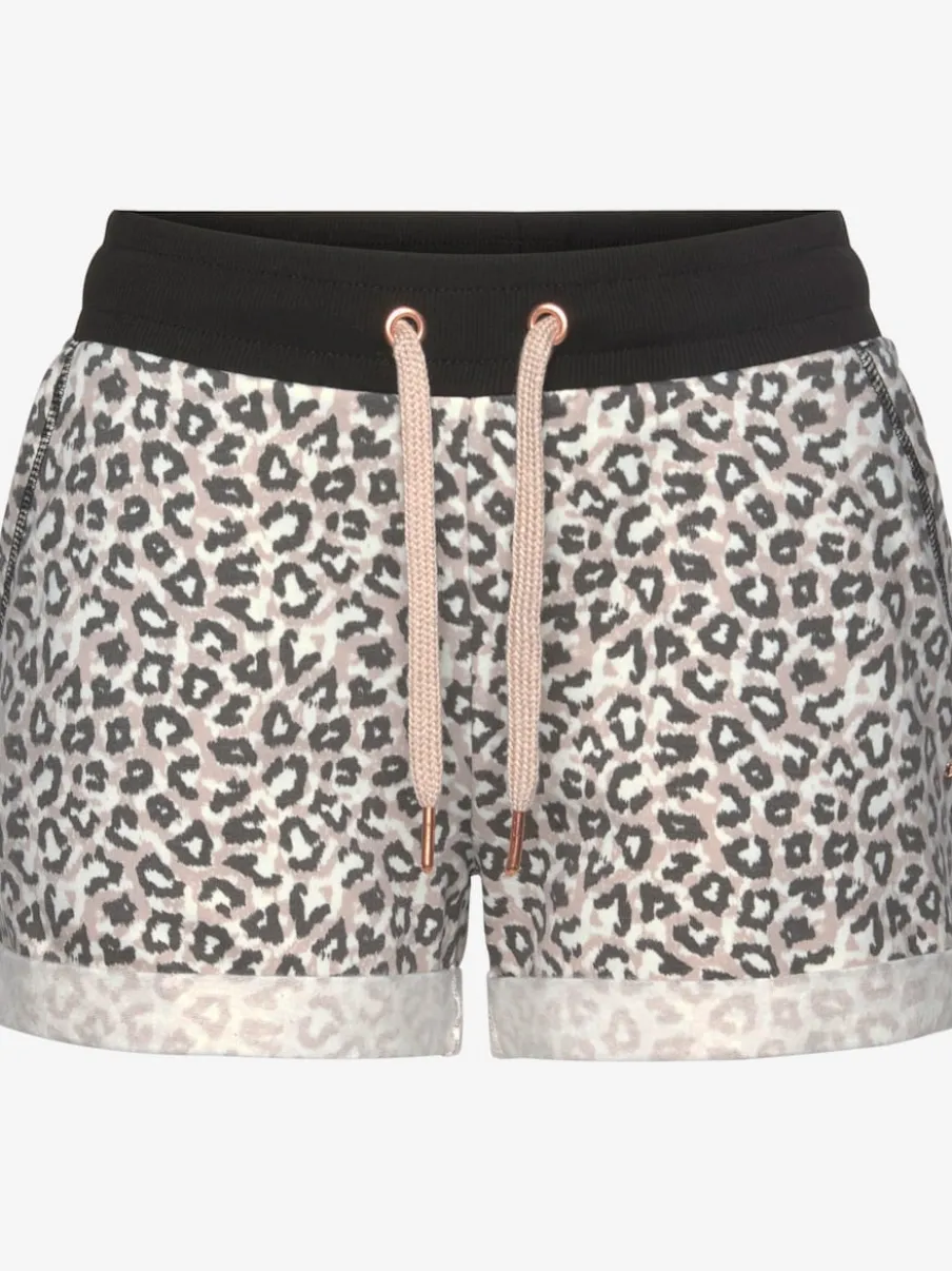 Short Lascana en tissu doux avec ceinture élastique et poches